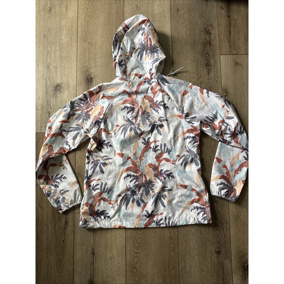 Columbia Womens Size Medium Side Hill Magnolia Floral Printed Windbreaker Jacket - Picture 11 of 13